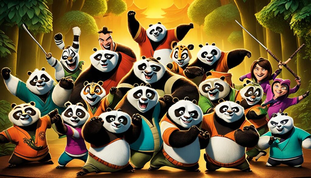 dublagem de Kung Fu Panda 2