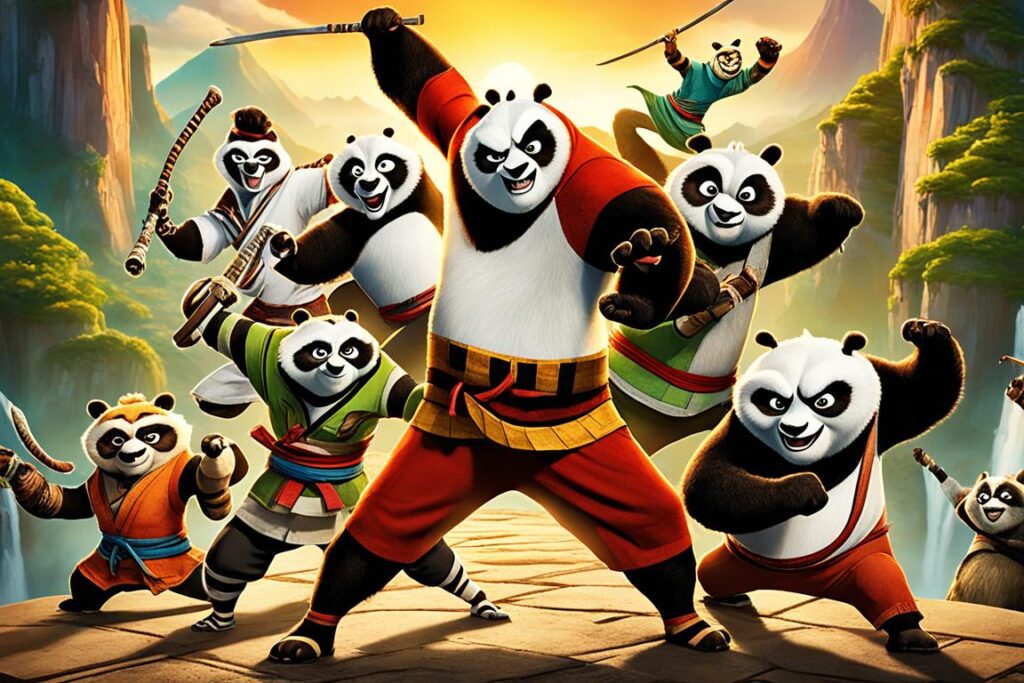 elenco de Kung Fu Panda 4